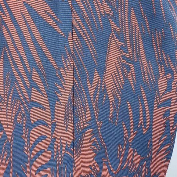 LUSH Semi Sheer Lined Navy Blue & Burgundy Strappy Cocktail Dress Tank  XS /A180 - Picture 3 of 5